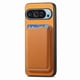 thumbnail image 3 of Funda de Cuero Magnética con Tarjetero para Google Pixel 9 Pro XL Cubierta Delgada Amarillo, 3 of 5
