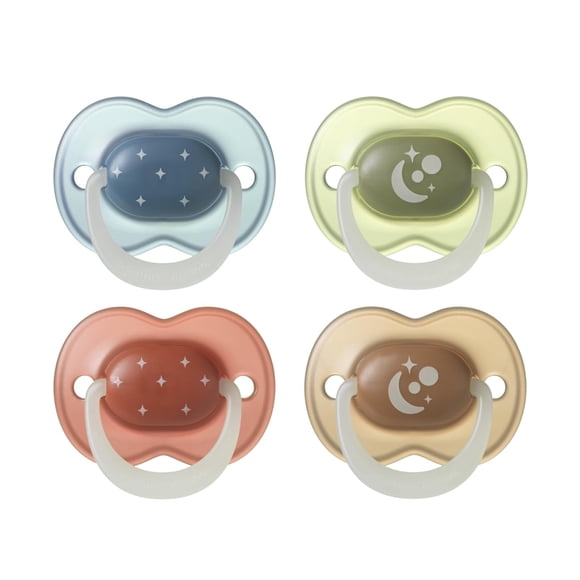 Chupetes Tommee Tippee NightGlow de 6 a 18 meses, paquete de 4