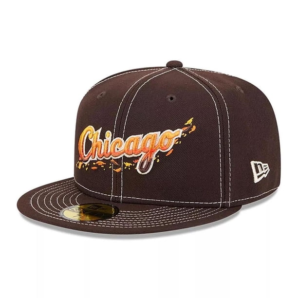 Jockey Gorra New Era 59Fifty MLB Chicago White Sox Fall Foliage Dark Brown
