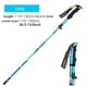 thumbnail image 1 of Experience the Nordic Style with our Lightweight and Sturdy 5-Section Telescopic Trekking Pole - Your Perfect Walking Stick for Outdoor Activities, 1 of 5