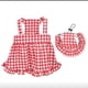 thumbnail image 2 of Vestido Cuadrille Rojo Y Blanco Para Mascotas Perros Gatos Conejos Otros, 2 of 3