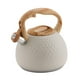 thumbnail image 1 of Tetera Con Silbido Fuerte En La Parte Superior De La Estufa Tetera Con Calor En La Estufa Para Exterior E Interior Beige, 1 of 5