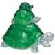 thumbnail image 2 of Puzle de cristal 3D Bepuzzled Turtles Green Age 12+, 2 of 7