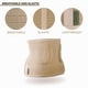 thumbnail image 2 of Cinturón abdominal ORTONYX 24 cm elástico transpirable beige L/XL, 2 of 9
