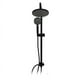 thumbnail image 3 of Columna De Ducha Grifo Plato Llave Modelo Venti Negro Mate, 3 of 3