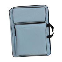 Bothyi - Estuche De Cartera De Arte Bolsa De Arte Para Niños Dibujo Libros De Bocetos Viajes Artistas Mochila Azul Claro