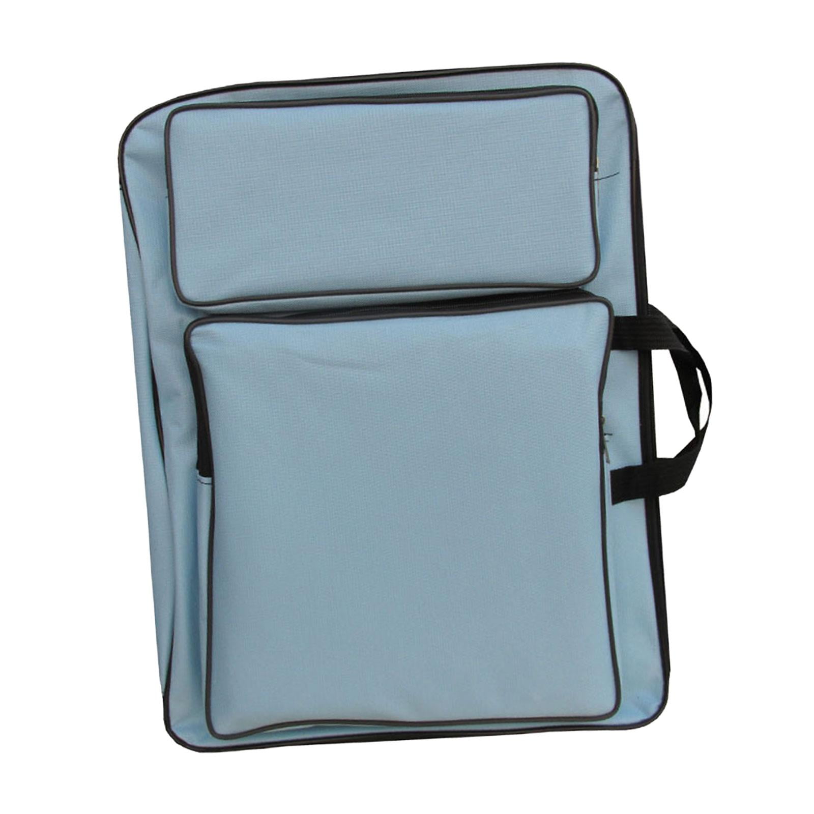 Bothyi - Estuche De Cartera De Arte Bolsa De Arte Para Niños Dibujo Libros De Bocetos Viajes Artistas Mochila Azul Claro
