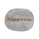 thumbnail image 3 of Piedra Grabada En Forma Ovalada, Piedras Pulidas Para Decoración Del Hogar, Manualidades, Color Blanco, 3 of 3