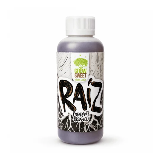 Grow Sweet - Enraizante Orgánico 250 Ml Para Raíces, Esquejes Y Trasplantes