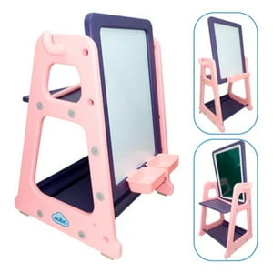 Nubo - Pizarra Atril Infantil Doble Cara Y Mesa De Trabajo 4Niveles