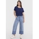 thumbnail image 1 of Jeans Mujer Detalles Broderi Azul Claro Corona, 1 of 5