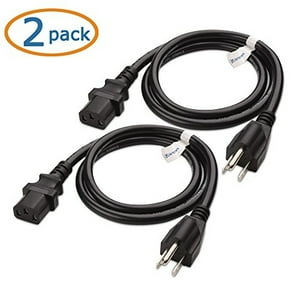 Cable De Alimentación Cable Matters Para Monitor De Computadora De 3 Clavijas