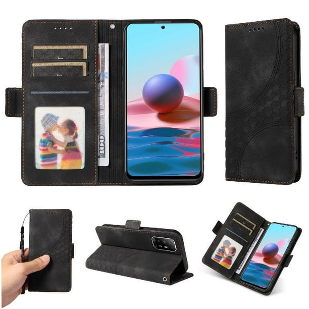 Carcasa FOXDOCK OPPO Reno 6Z 5G de cuero PU, diseño acolchado clásico, protección contra caídas y rayones