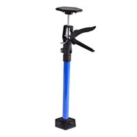 Magideal - Varilla Telescópica De Soporte Para Gato De Gabinete, Carga Máxima De 30 Kg, Varillas De Carga Para Gato Para Paneles De Yeso, Versátil, Azul, Altura 50Cm A 117Cm