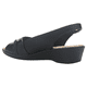 thumbnail image 4 of Sandalia Mujer Negro Comfortflex 2572404 Casual, 4 of 7