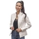 thumbnail image 1 of Chaqueta Croco Ecocuero CHG34 Blanco, 1 of 3