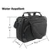 thumbnail image 4 of Maletín para portátil KROSER Briefcase Messenger 15.6 pulgadas, repelente al agua, 4 of 7