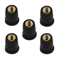 Ioensy - 5X Piezas De Tuerca De Pozo De Parabrisas Reemplaza Piezas De Reparación Montaje Carenado Sujetador Rosca M5