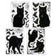 thumbnail image 5 of 4 Pegatinas Estáticas De Halloween Para Ventana, Ideales Para Festivales, Oficinas Y Dormitorios., 5 of 5