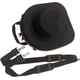 thumbnail image 1 of Estuche de viaje para sombreros de vaquero, resistente a los golpes, organizador con asa y correa para el hombro, ideal como regalo para la mayoría de sombreros de vaquero., 1 of 7