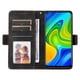 thumbnail image 4 of Carcasa FOXDOCK Xiaomi Redmi Note 9 4G de cuero PU, diseño acolchado clásico, protección contra caídas y rayones, 4 of 5