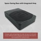 thumbnail image 3 of Subwoofer para coche Rockville SS10P 10 800 W Slim para debajo del asiento, 3 of 8