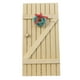 thumbnail image 2 of Puerta De Casa De Mu?ecas A Escala 1:12, Puerta De Hadas, Decoración De Madera Con Corona, 2 of 5