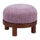 thumbnail image 5 of Otoman Zuo Gome Morado Glicina Estilo Moderno 56x56x44 cm, 5 of 8
