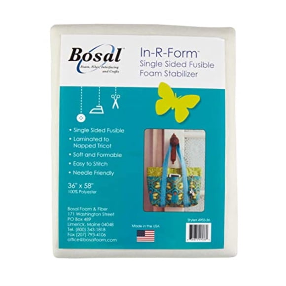 Estabilizador de espuma Bosal In-R Form, fusible de una cara, 1 m