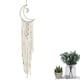 thumbnail image 1 of Atrapasueños, tapiz de pared tejido en macramé hecho a mano, tapiz bohemio para habitación, artesanías para decoración de bodas, frontón de pared tejido bohemio, adorno para decoración del hogar., 1 of 8