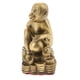 thumbnail image 1 of Figura Decorativa De Doce Animales Chinos De Latón Puro, Amuleto De La Suerte, Mono, 1 of 5