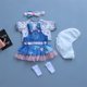 thumbnail image 3 of Set de ropa para Reborn Baby Doll Girl de 43 a 56 cm con falda vaquera, 3 of 3