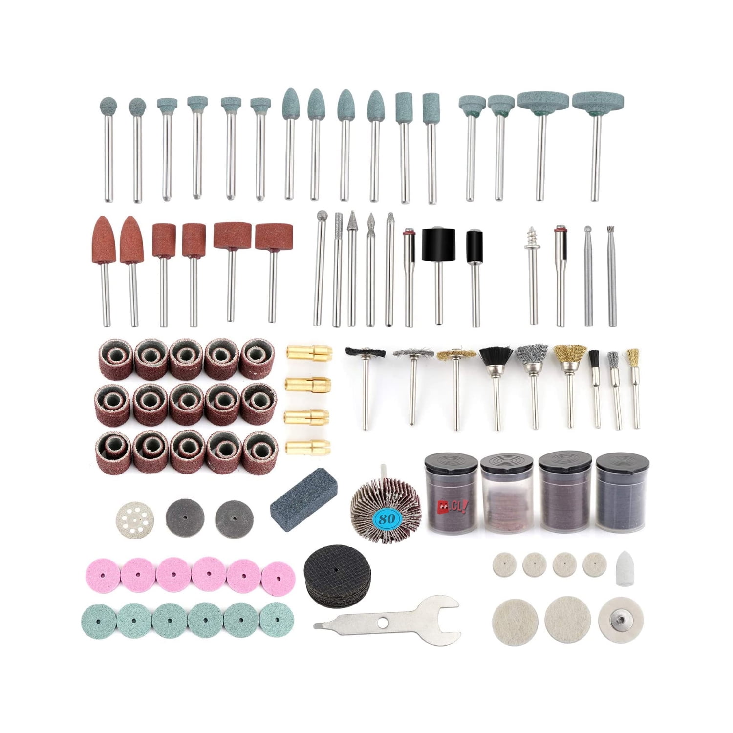 Puntostore - Kit Multiuso Para Dremel De 216 Piezas Lijar Y Pulir - Ps