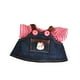 thumbnail image 2 of Ropa Para Muñecas De Niña, Vestido Suave Para Niños, Ropa De Muñeca Desmontable Para Muñecas De 17 Cm, Rayas, 2 of 3