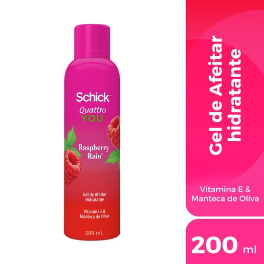 Gel De Afeitar Aroma Frambuesa 200 ml Schick