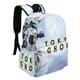 thumbnail image 2 of Tokyo Ghoul-theme Backpack, Campus style schoolbag Bookbag with Adjustable Shoulder Straps And Large Zip Compartment, Unisex Travel Bags.42x30x15cm, 2 of 6