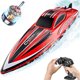 thumbnail image 1 of Lancha RC BEZGAR HJ818PRO Brushless 16 55KPH LED Lago, 1 of 3