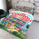thumbnail image 3 of Caillou Conjunto de sábanas temático, trío de piezas, cómodo y amigable con la piel, diseño único, regalo de decoración para el hogar para familiares, amigos y fans, 90 cm * 190 cm, 3 of 6