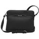 thumbnail image 1 of Bolso bandolera para llevar en piel auténtica y suave de Nueva York, color negro, 1 of 9