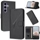 thumbnail image 1 of Funda Cartera Fibra de Carbono para Samsung Galaxy S25 con Soporte y Cierre Magnético Negro, 1 of 6
