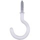 thumbnail image 1 of Cup Hook National Hardware, acero blanco con revestimiento de vinilo, 15 libras, 1 of 2