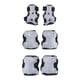 thumbnail image 1 of Kids Skate Scooter Ciclismo Equipo De Protección Rodilla Codo Mano Almohadillas Set Plata, 1 of 5