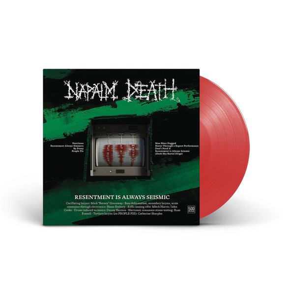 Música CENTURY MEDIA Napalm Death Seismic (Rojo)