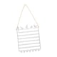 thumbnail image 1 of Estante Colgante Para Joyería, Cadenas De 7 Niveles Para Tienda, Vestidor, Transmisión En Vivo, Blanco, 1 of 3