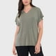 thumbnail image 3 of Polera Mujer Escote Verde Oliva Corona, 3 of 5