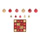 thumbnail image 4 of 44 Uds Bolas De Navidad Adornos Con Cuerda Bolas Decorativas Decoración De árbol De Navidad Oro Rojo, 4 of 5