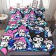 thumbnail image 1 of Kuromi My Melody 3 Pieces Bedding Sets Soft Comforter Sets Decor Bedroom Gifts, 1 of 5