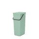 thumbnail image 1 of Basurero Reciclaje Sort Go 40 Lt Jade Green, 1 of 3