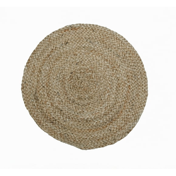 Individual Deco Individual Yute Natural Diseño Tradicional Natural Rustico0,35x0,35 mts