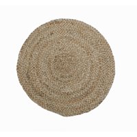 Decoghar - Individual Deco Individual Yute Natural Diseño Tradicional Natural Rustico0,35X0,35 Mts